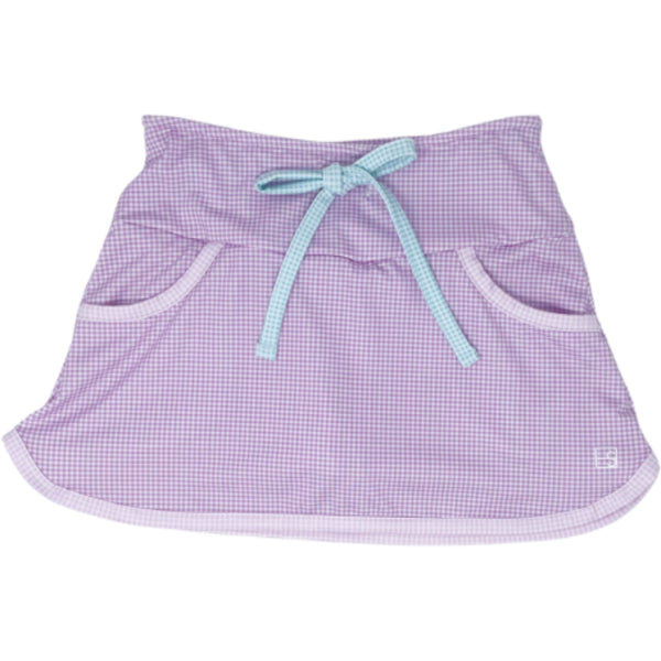 Pre-Order Set Athleisure Tiffany Tennis Skort - Lav MG/Pink MG - Born Childrens Boutique