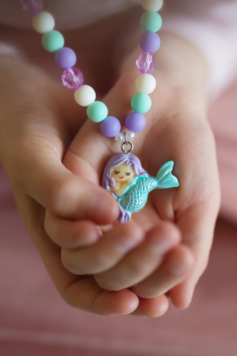 Matte Mermaid Necklace (once Necklace included) - Born Childrens Boutique