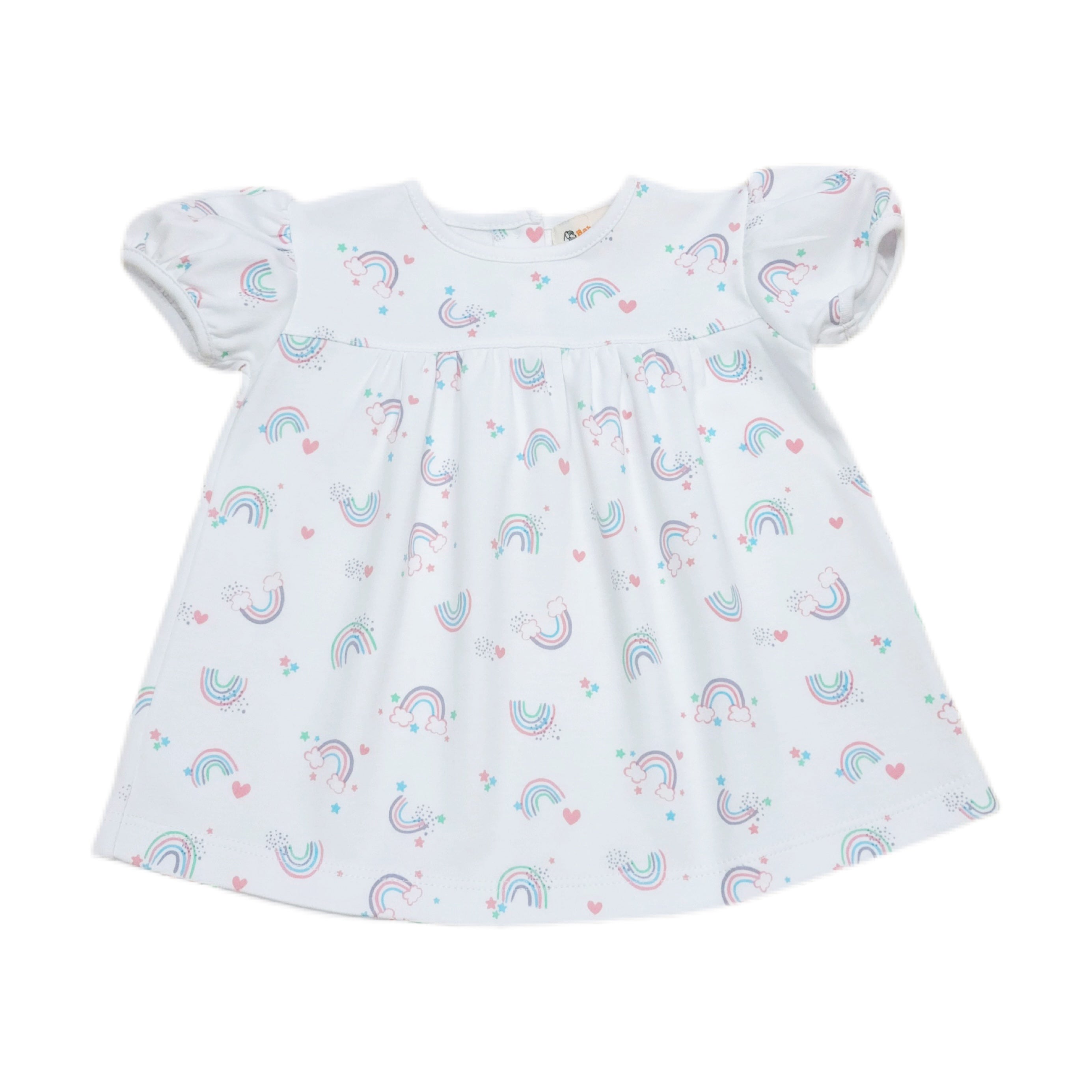 Girl Shirt Rainbow Print - Born Childrens Boutique