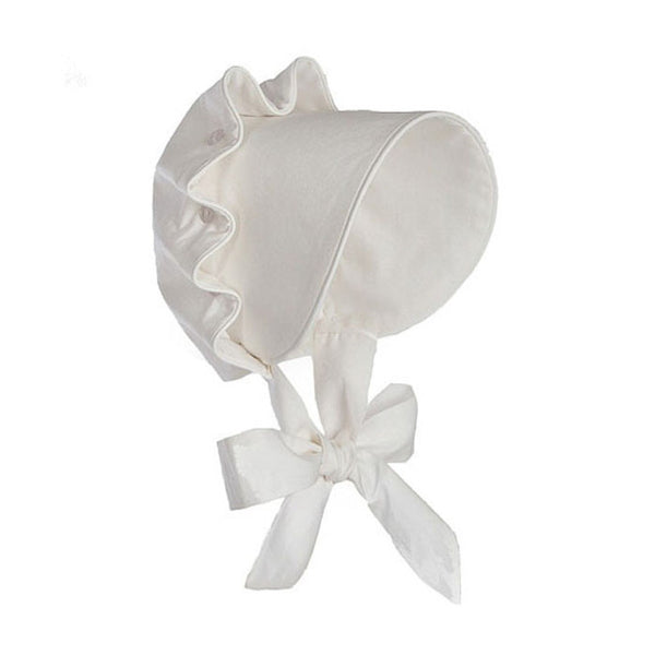 Beaufort Bonnet Worth Avenue White - Email to Order - Born Childrens Boutique