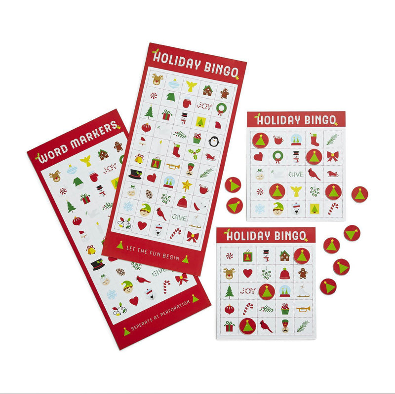 Holiday Bingo Game in a Gift Box - Born Childrens Boutique