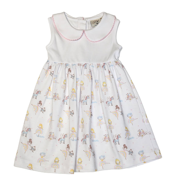IDD224 Fairy Tale Princess Slvls Dress - Born Childrens Boutique