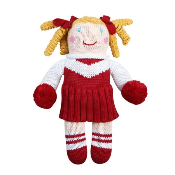 Red and White Cheerleader Doll 7 inches - Born Childrens Boutique