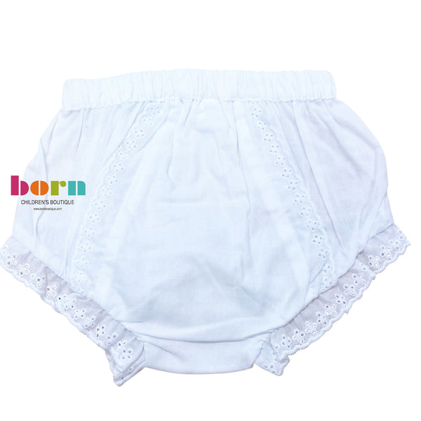 Eyelet Lace Bloomer - Born Childrens Boutique
