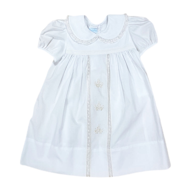Ecru Heirloom Dress - Born Childrens Boutique