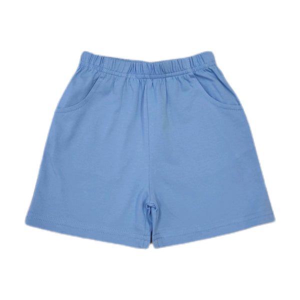 Chambray Front Pocket Shorts - Born Childrens Boutique