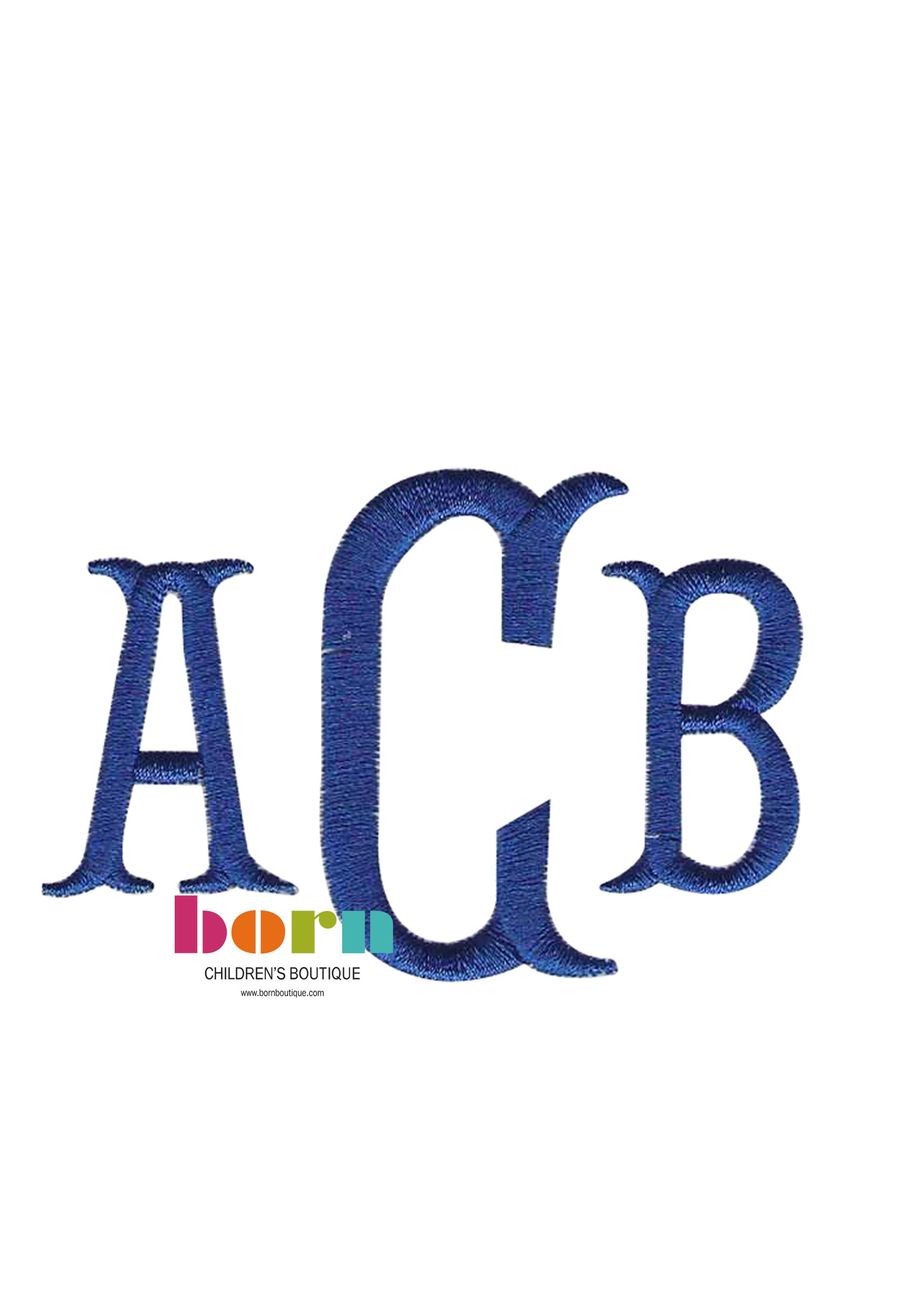 Cotillion Initials - Born Childrens Boutique