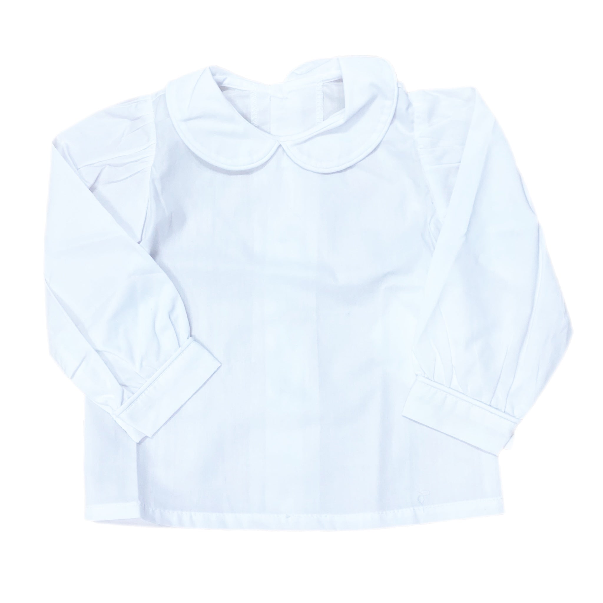 Piped Shirt, Girl Long Sleeve - Born Childrens Boutique