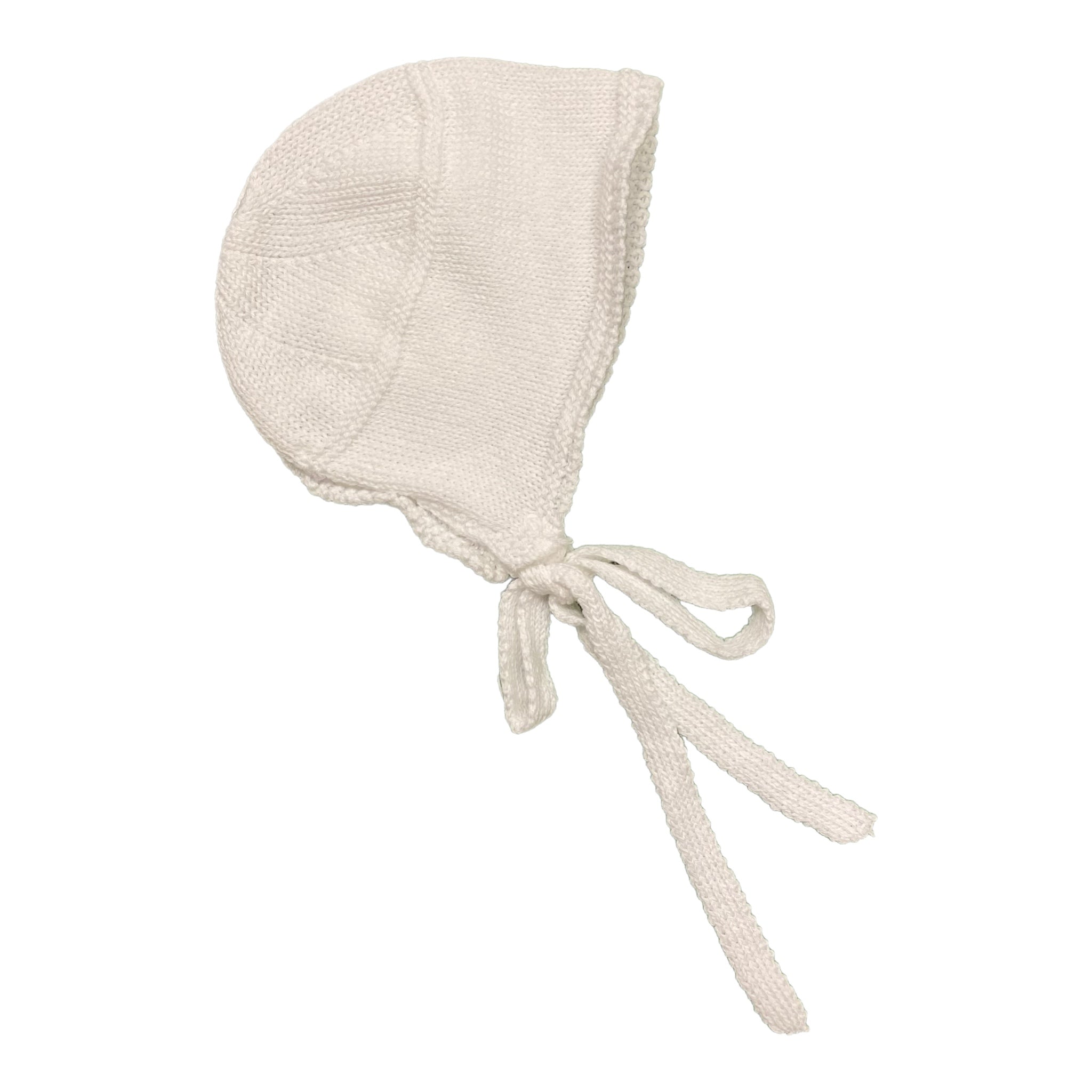 Cable Hat White - Born Childrens Boutique