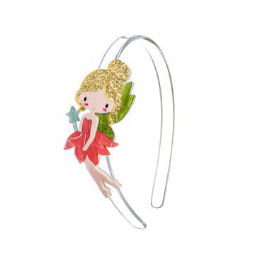 Fairy Coral Pearlized Headband - Born Childrens Boutique