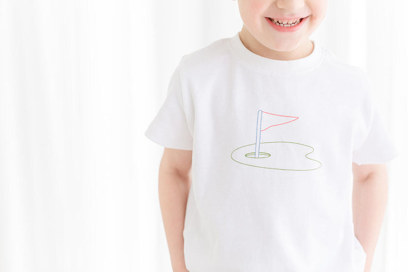 Short Sleeve Tee - Golf Course - Born Childrens Boutique