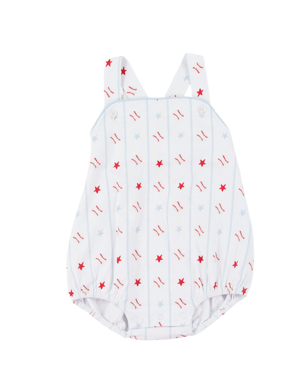 Little League Silas Sunsuit - Born Childrens Boutique