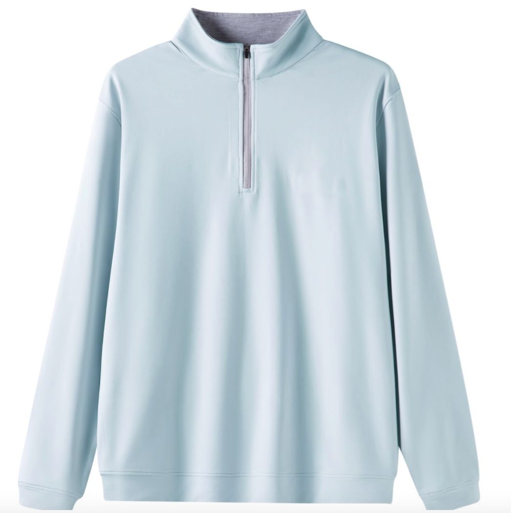 Sky Blue 1/4 Zip Pullover