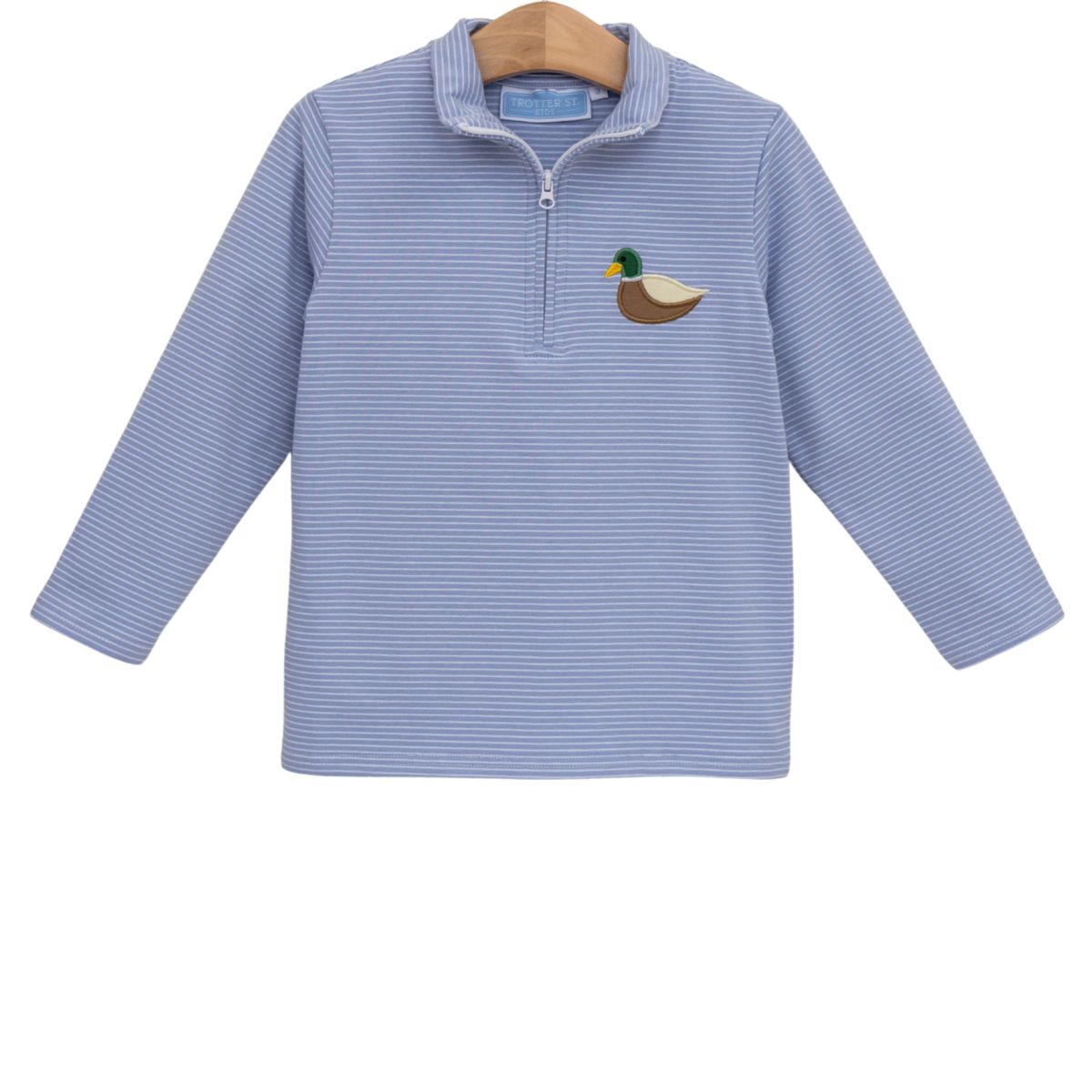 Mallard 1/4 Zip Pullover - Born Childrens Boutique