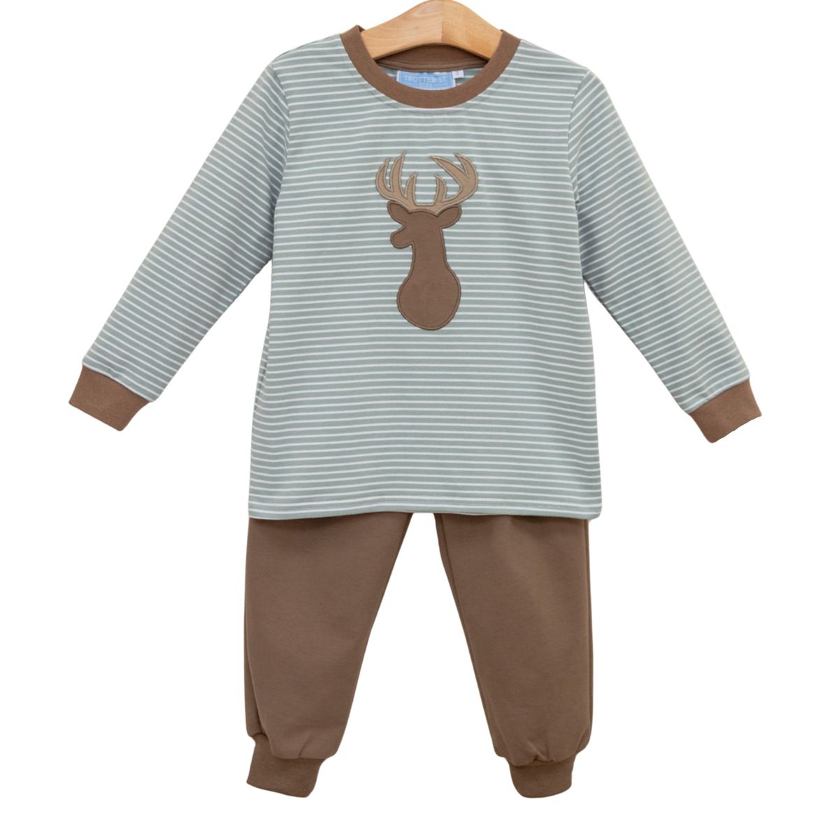 Deer Pant Set - Born Childrens Boutique