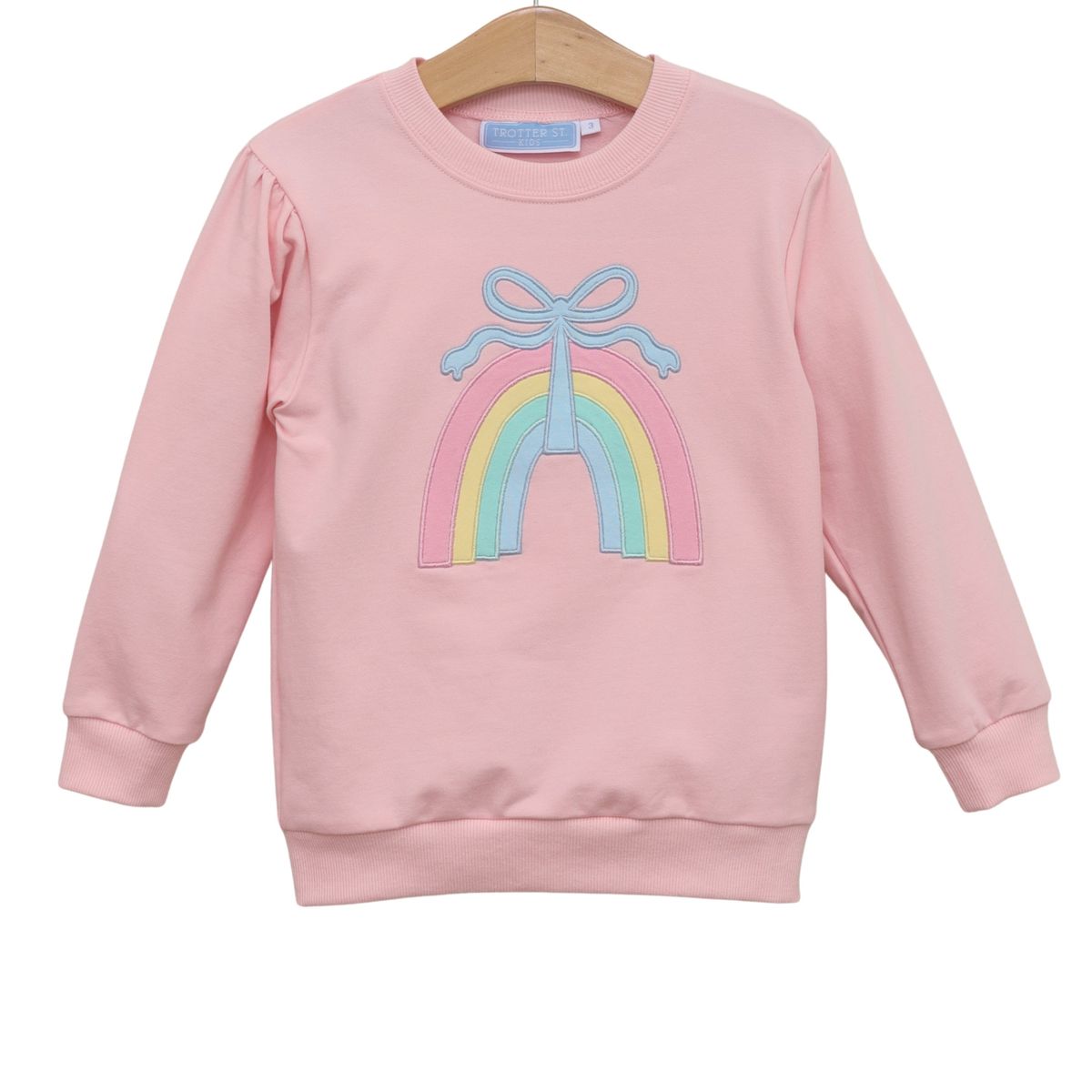 French Terry Pullover - Rainbow - Born Childrens Boutique