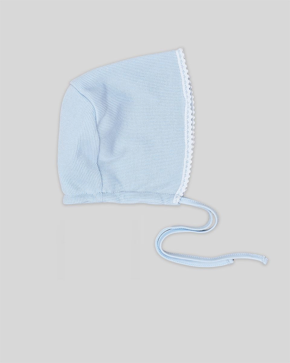 Milen Bonnet Special Knit - Blue - Born Childrens Boutique
