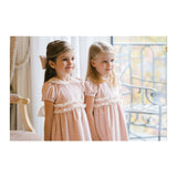 Pre-Order Powder Pink Velvet Dress - Born Childrens Boutique