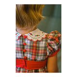 Pre-Order Celebration Tartan Romper - Born Childrens Boutique