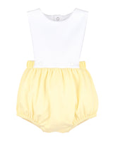 Yellow New Classic Knit Boy Overall - Born Childrens Boutique