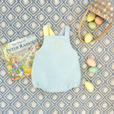 Colorblock Stillman Sunsuit Sea Island Seafoam, Buckhead Blue, And Bellport Butter Yellow - Born Childrens Boutique