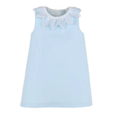 Chic Sleeveless Dress, Blue - Born Childrens Boutique