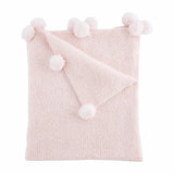 Pink Chenille Blanket - Born Childrens Boutique