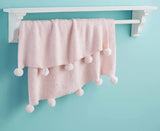 Pink Chenille Blanket - Born Childrens Boutique