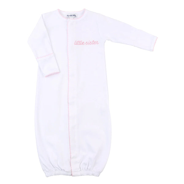 Magnolia Baby Big and Little Emb Converter Pink - Born Childrens Boutique