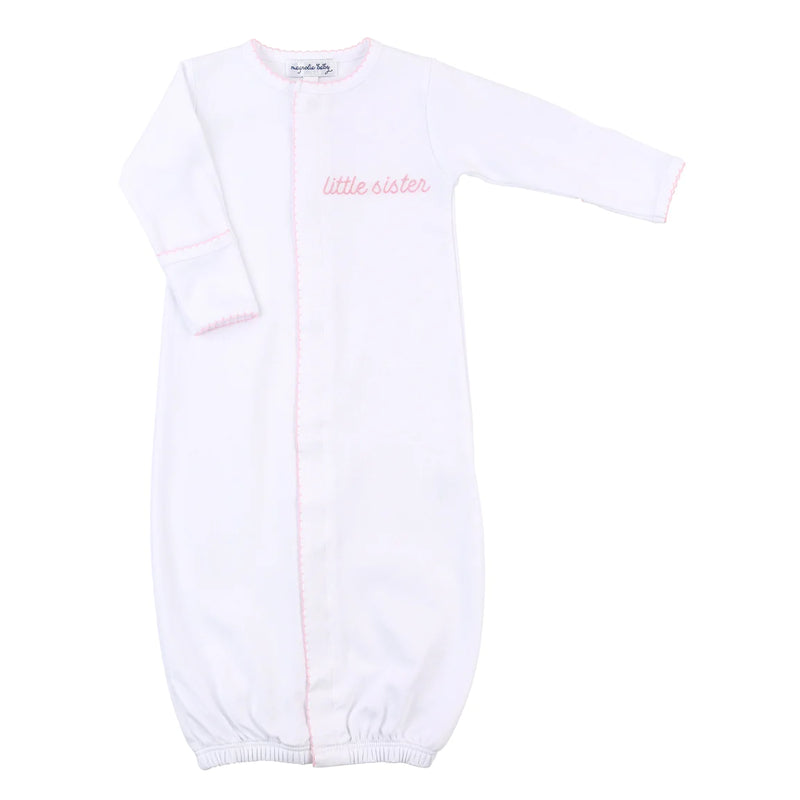 Magnolia Baby Big and Little Emb Converter Pink - Born Childrens Boutique