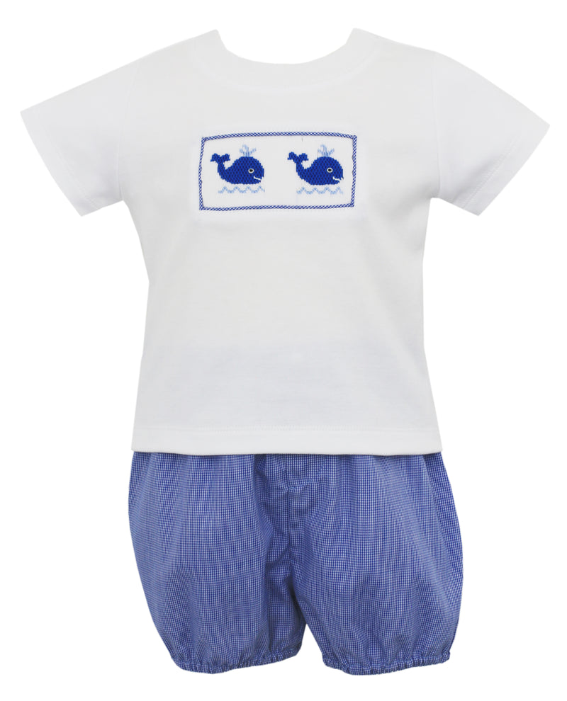 Whale Boy Shirt Set - Born Childrens Boutique