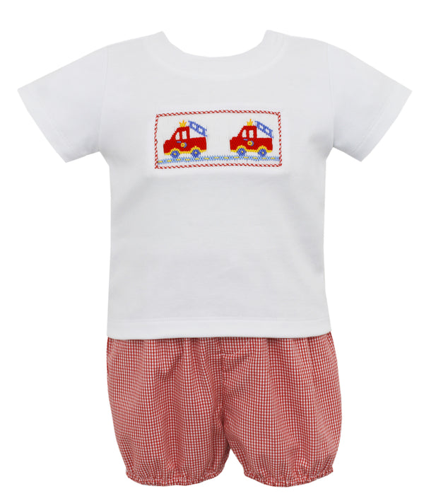 Firetruck Boy Set - Born Childrens Boutique