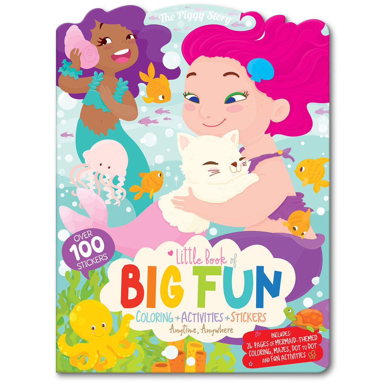 Magical Mermaids Coloring Gift Pack for Kids - Born Childrens Boutique