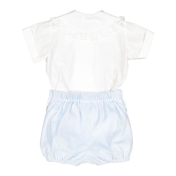 Pre-Order Charming Blue Velvet Boy Set - Born Childrens Boutique