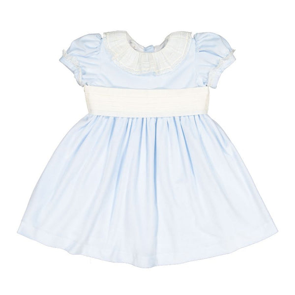Pre-Order Charming Blue Velvet Dress - Born Childrens Boutique