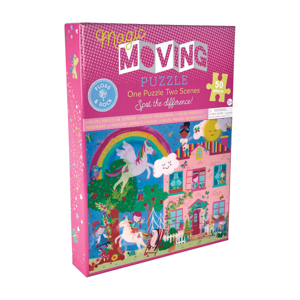 Jigsaw 50pc Magic Moving Rainbow - Born Childrens Boutique