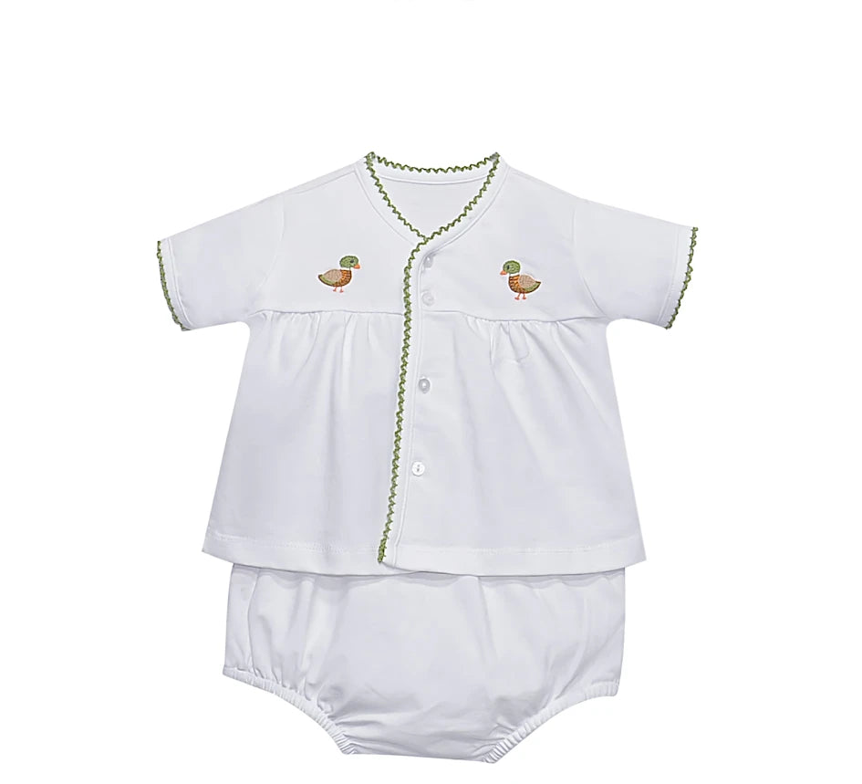 Brennan Diaper Set Ducks - Born Children's Boutique