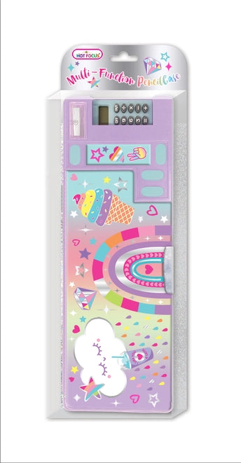 Multi-Function Pencil Case, Rainbow - Born Childrens Boutique