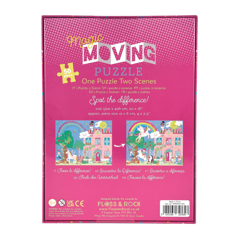 Jigsaw 50pc Magic Moving Rainbow - Born Childrens Boutique