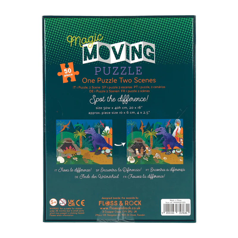 Jigsaw 50pc Magic Moving Dino - Born Childrens Boutique