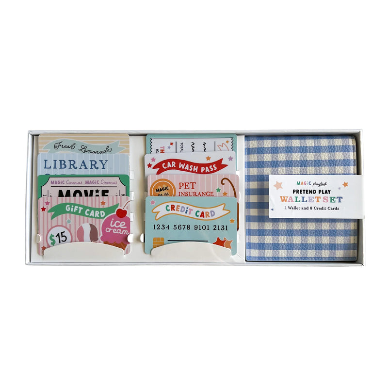 Pretend Play Wallet & Credit Card Set - Born Childrens Boutique