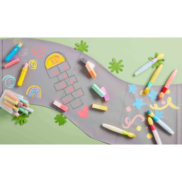 Pink Paint Brush Chalk Set - Born Childrens Boutique