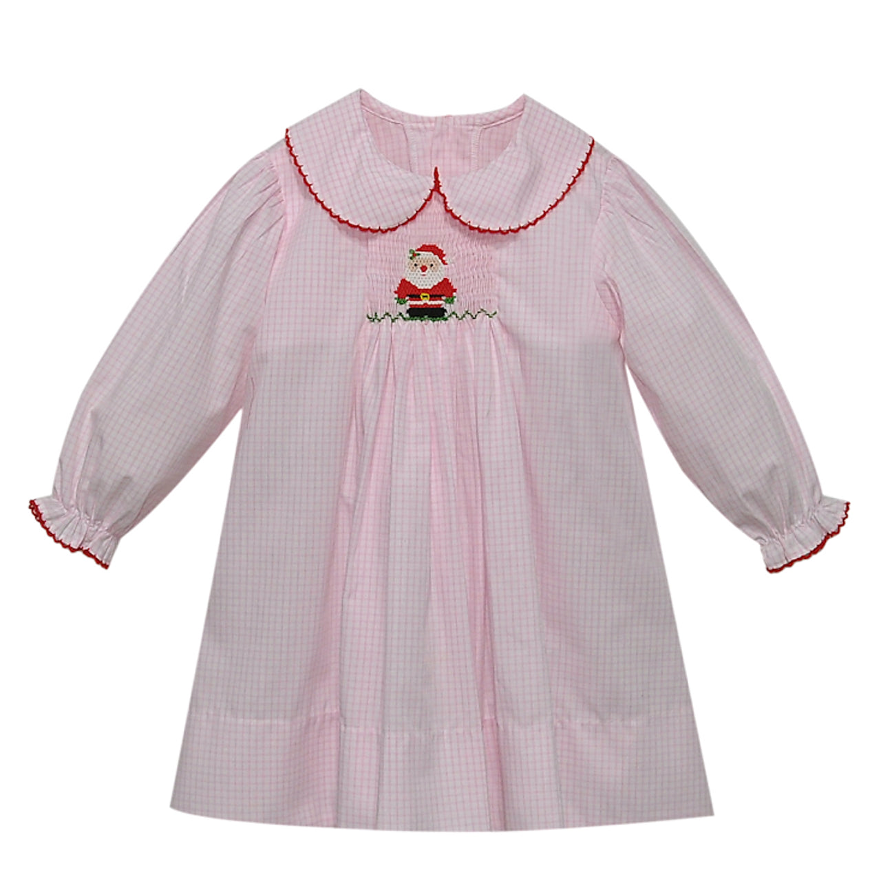 Shay Dress - Santa - Born Childrens Boutique