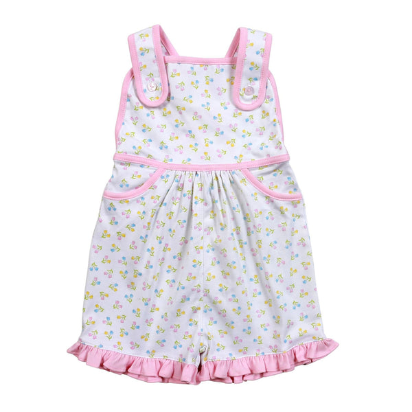 Baby Loren Sweet Tulips Overall - Born Childrens Boutique