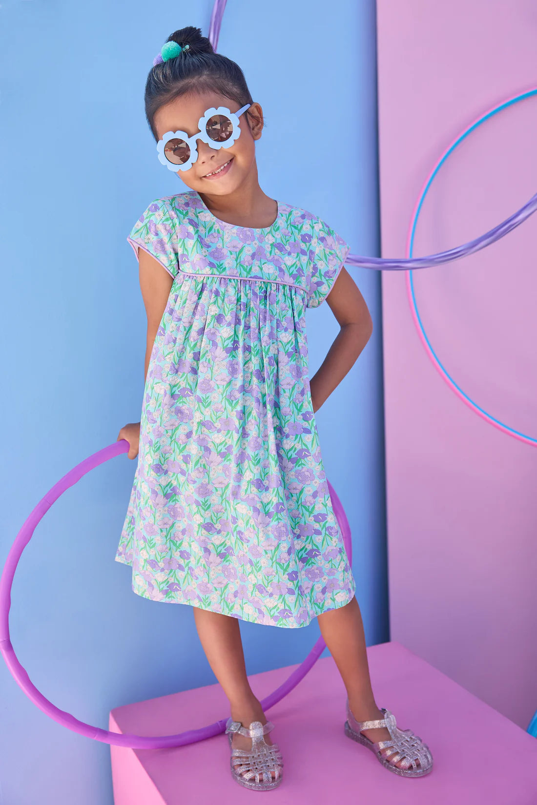 Charlotte Dress - Tillies Tulips - Born Childrens Boutique