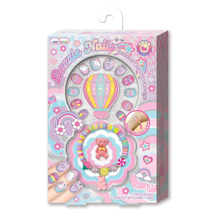 Dazzle Nails, Rainbow - Born Childrens Boutique