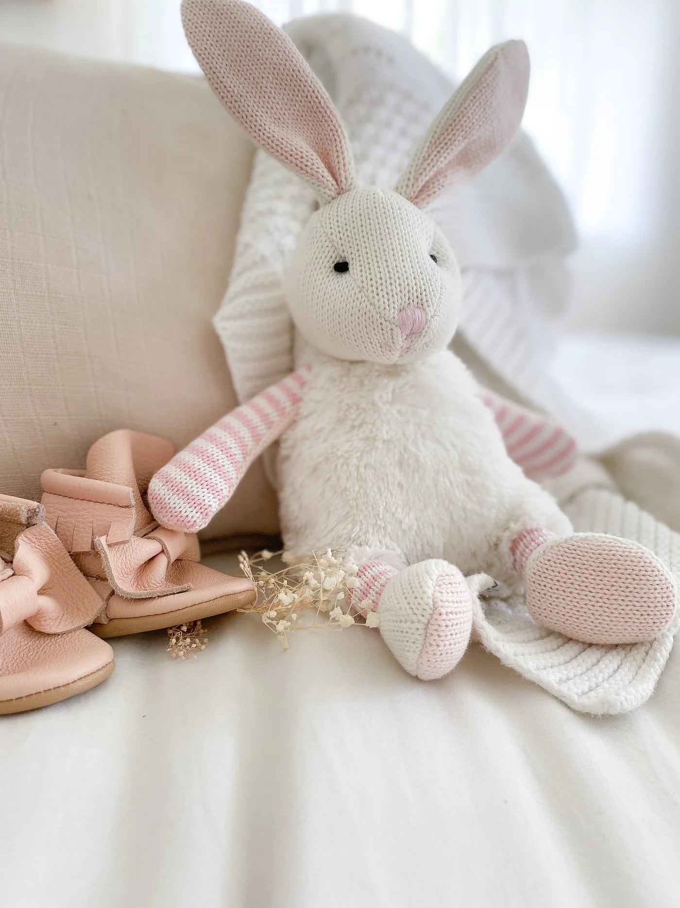 Floppy Bunny Pink - Born Childrens Boutique