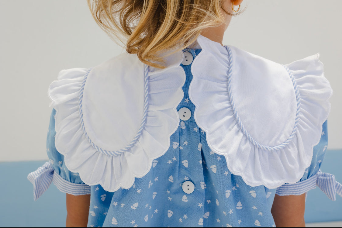 Blue Sea Romper - Born Childrens Boutique