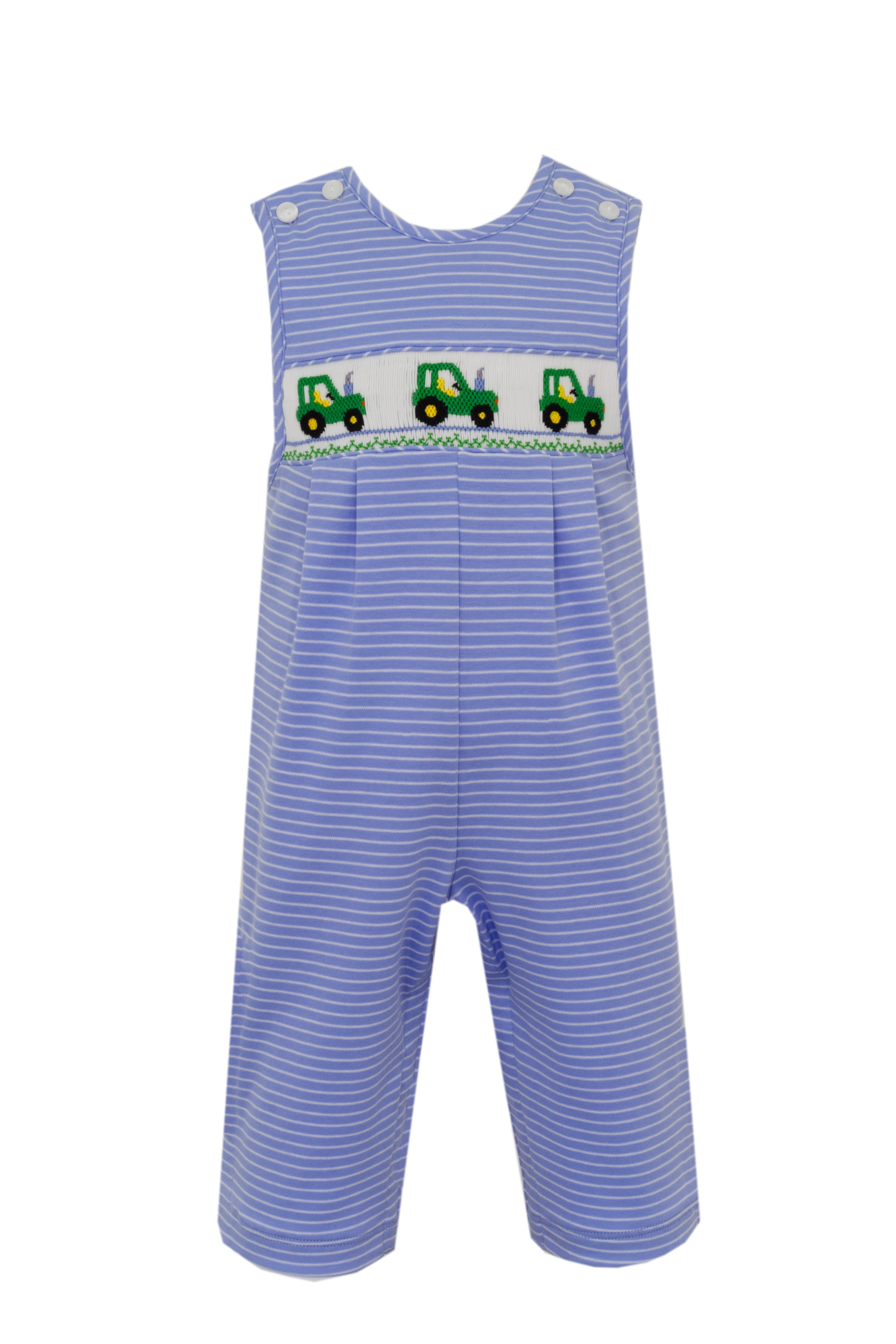 Tractor Longall Peri Blue Stripe - Born Childrens Boutique