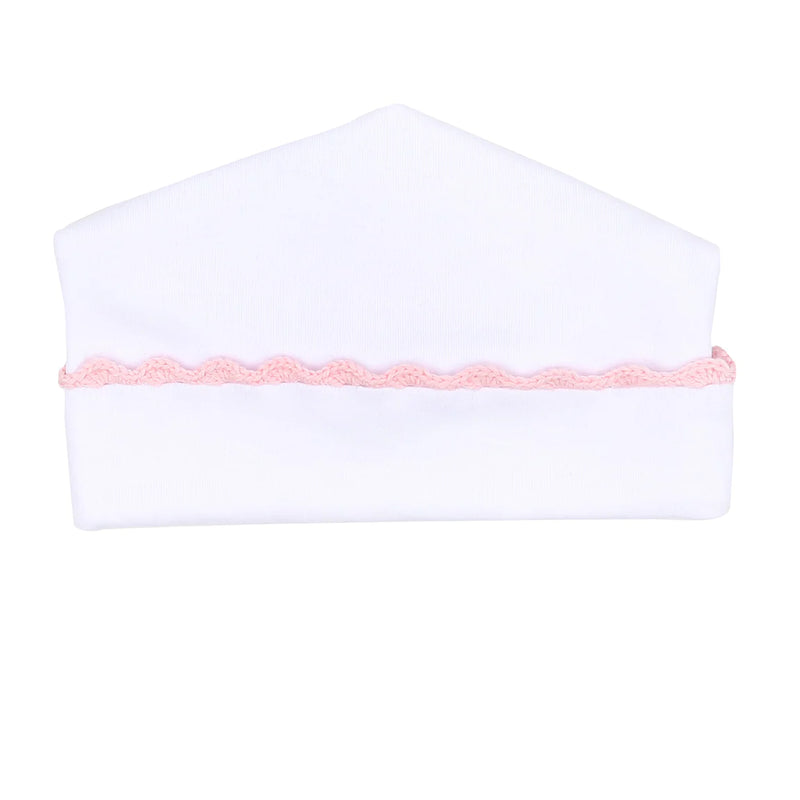 Magnolia Baby Baby Joy Emb Hat Pink - Born Childrens Boutique